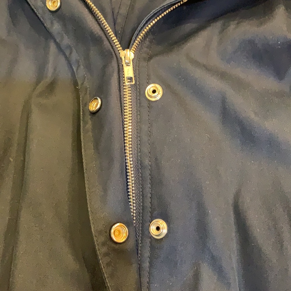 J. Crew navy women’s coat - Picture 3 of 7